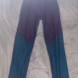 Outdoor Voices Women's Leggings in Purple and Blue